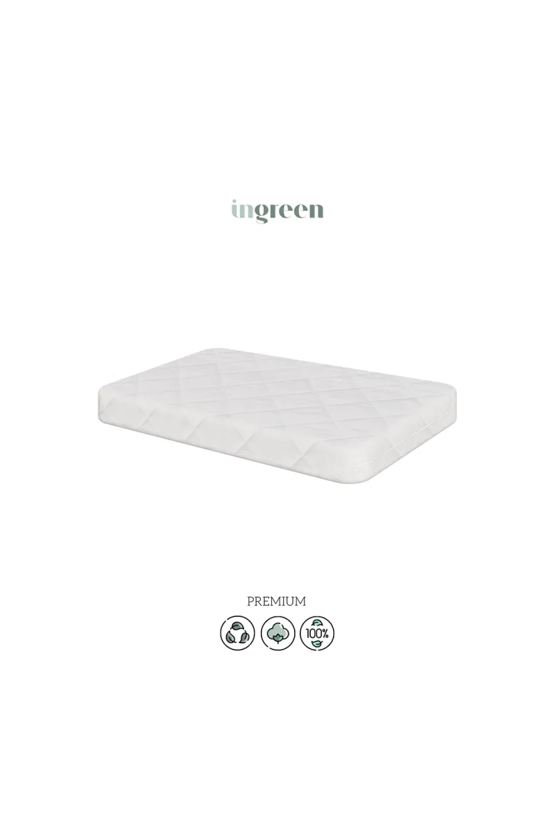 Матрац дитячий Coconut Hollcon Monaco, кокос-холкон, білий_4