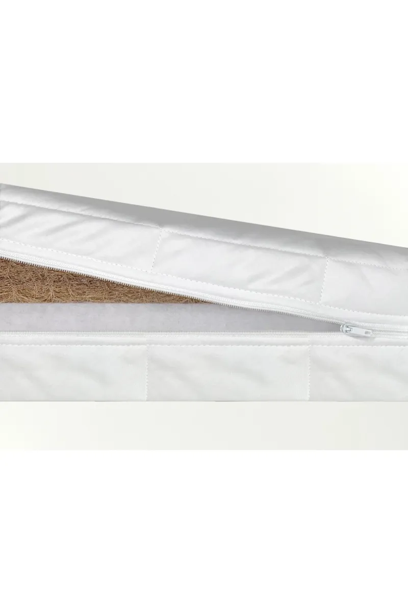 Матрац дитячий овальний Coconut Hollcon Oval, кокос-холкон, білий_5
