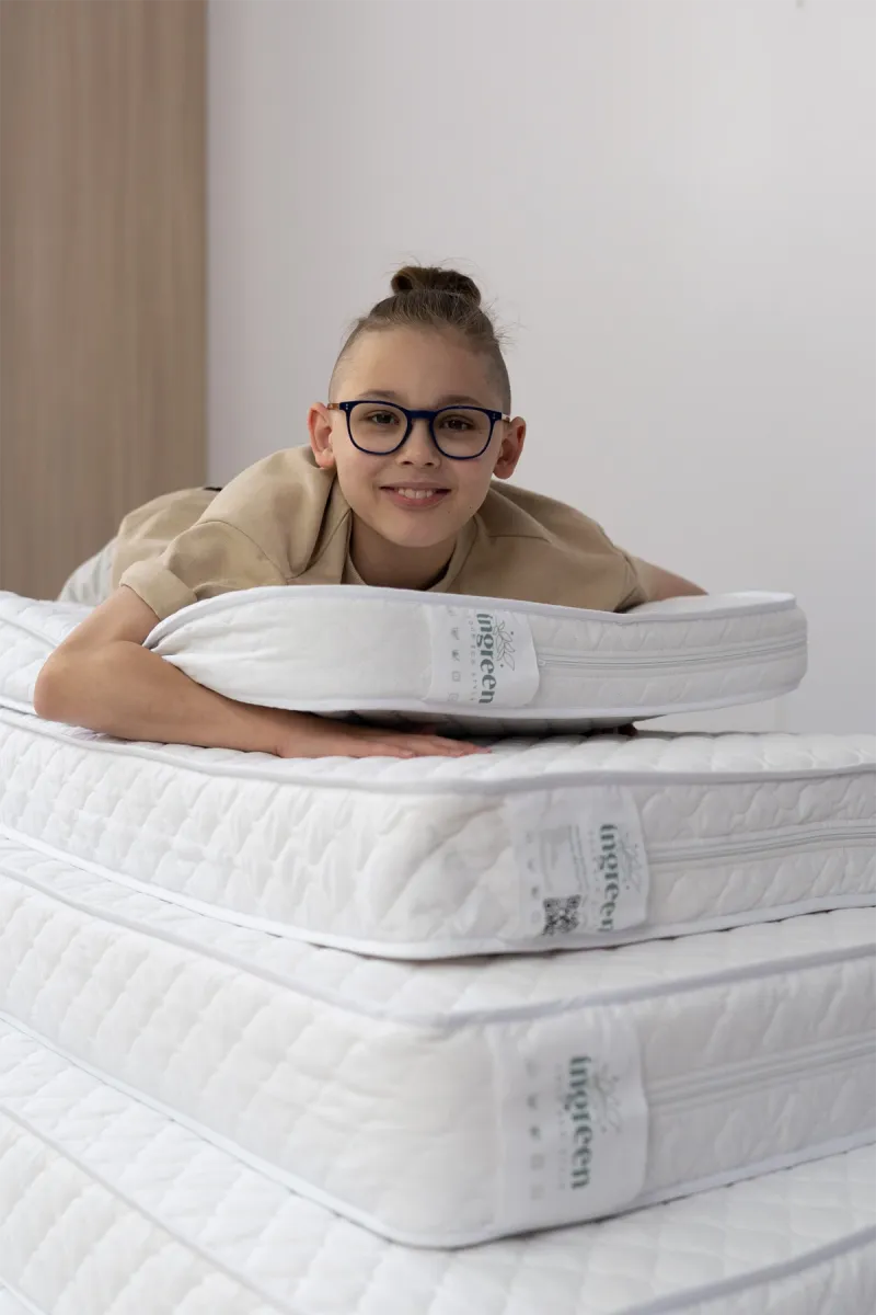 Матрац дитячий Coconut Hollcon Teenage, кокос-холкон, білий_6