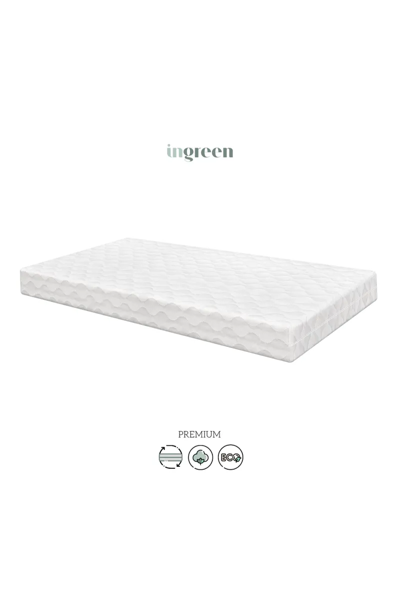 Детский матрас Coconut Latex Cotton, кокос-латекс-хлопок, белый_4