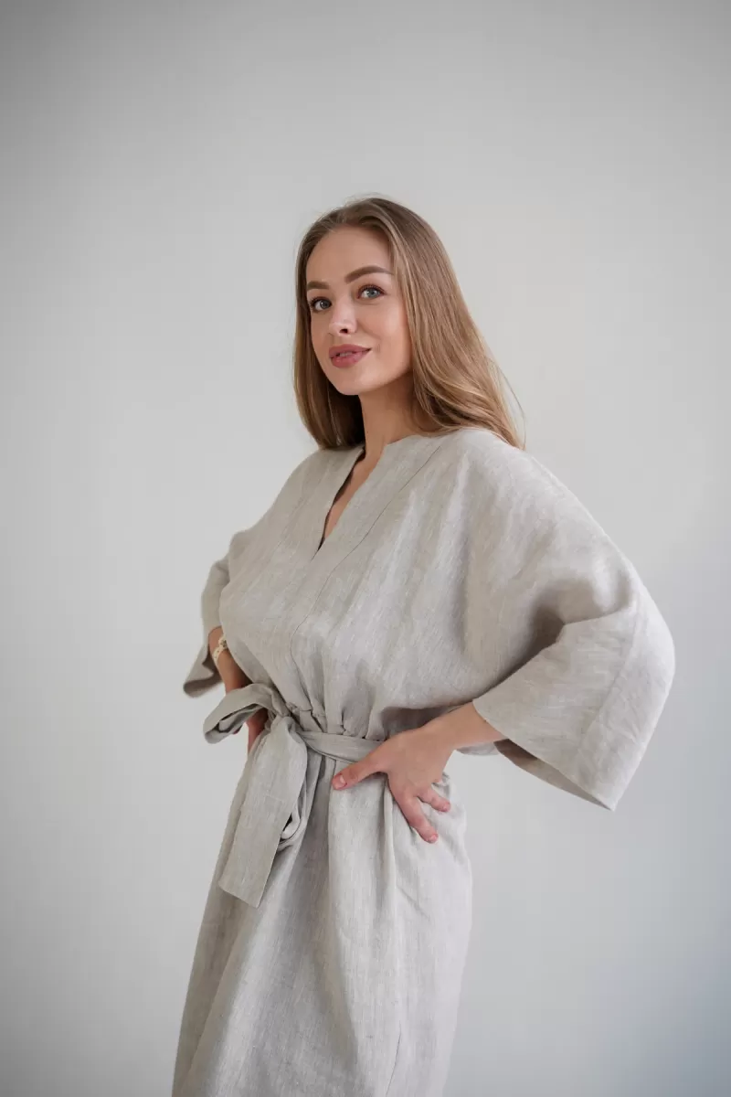 Плаття Natural, 100% конопель, натуральне_3