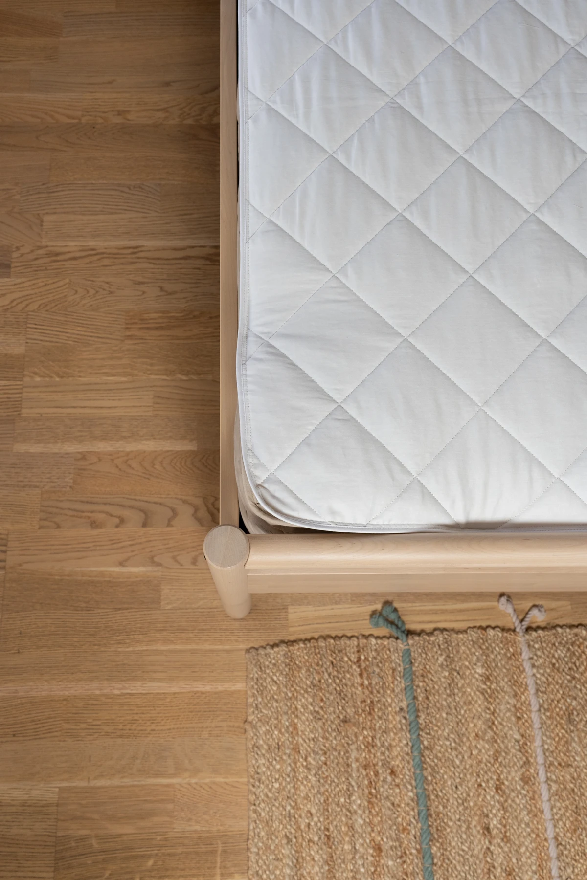 Наматрацник дитячий Pure Comfort kids, бавовняний, білий