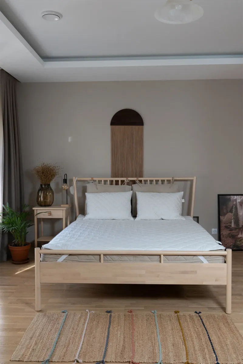 Наматрасник Pure Comfort, хлопковый, белый_5