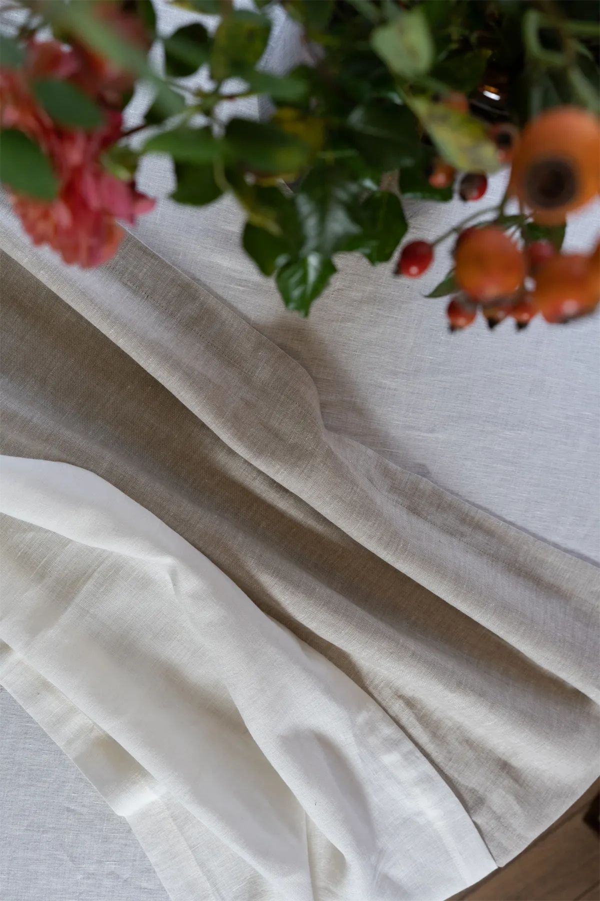 Раннер на стол Linen Runner, льняной, натуральный_2